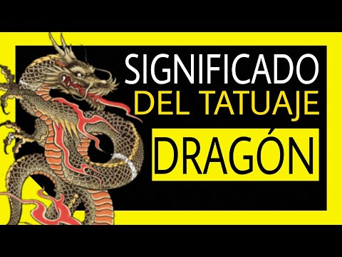 Significado de un tatuaje de dragón en la espalda