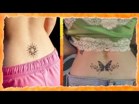 Significado de un tatuaje de mariposa en la espalda baja