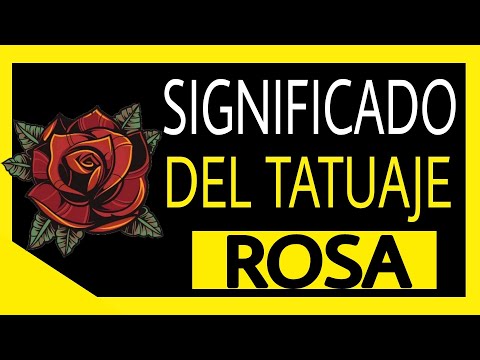 Significado del tatuaje de una rosa