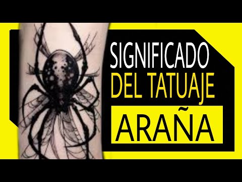 Significado del tatuaje de araña en mujeres