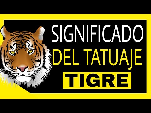 Significado del tatuaje de tigre