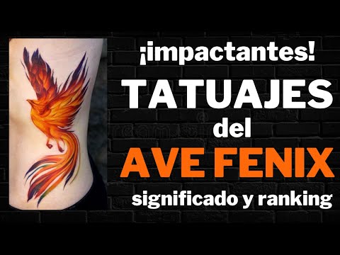 Significado del tatuaje de ave fénix