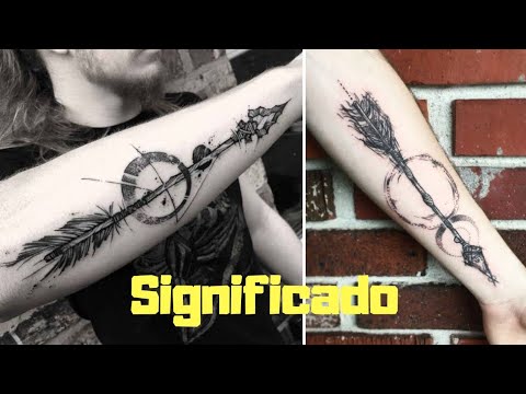 Significado del tatuaje de flecha con nombre