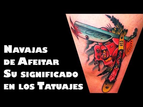 Significado del tatuaje de navaja