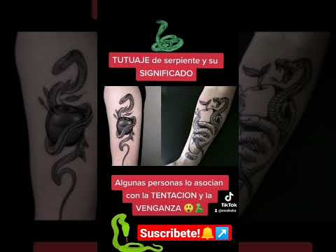 Significado del tatuaje de rosa y serpiente: simbolismo y representación