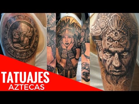 Significado del calendario azteca en un tatuaje