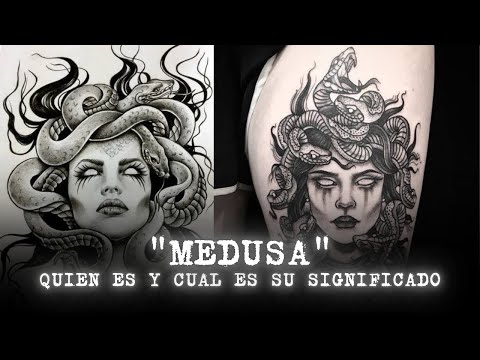 Significado del rostro de Medusa en un tatuaje