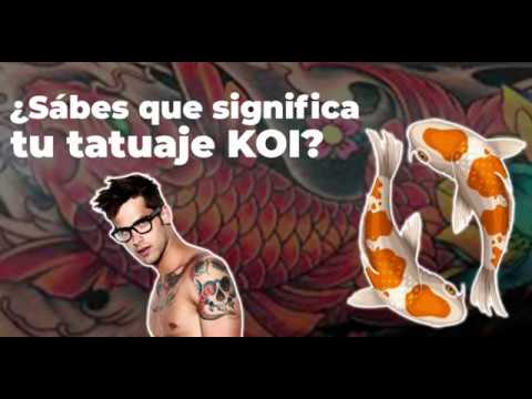 Significado del tatuaje de carpa koi