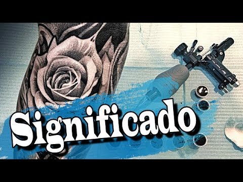 Significado del tatuaje de rosa blanca