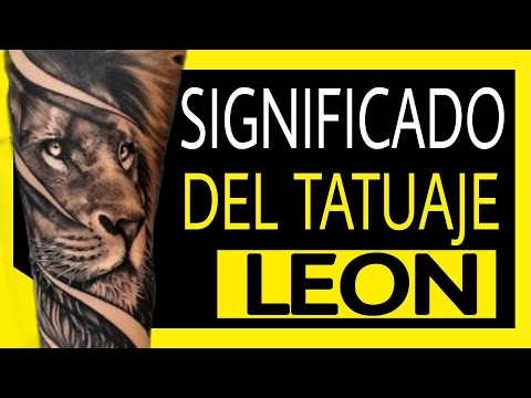 Significado del tatuaje de león con reloj