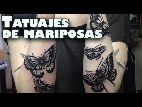 Significado del tatuaje de mariposa negra