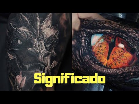Significado del tatuaje del dragón rojo