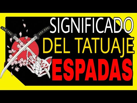 Significado del tatuaje de katana