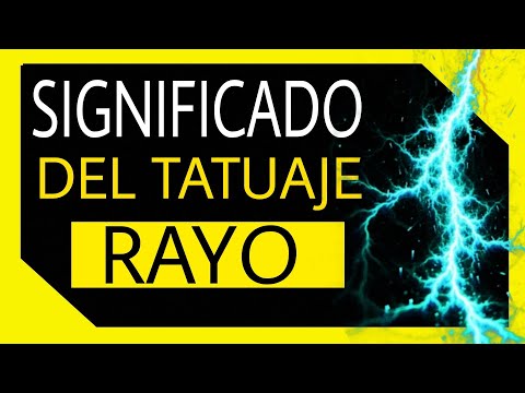 Significado del rayo como tatuaje