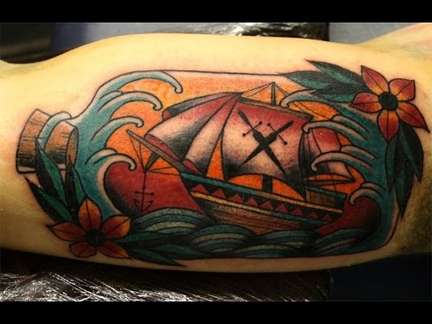 Significado del tatuaje de barco