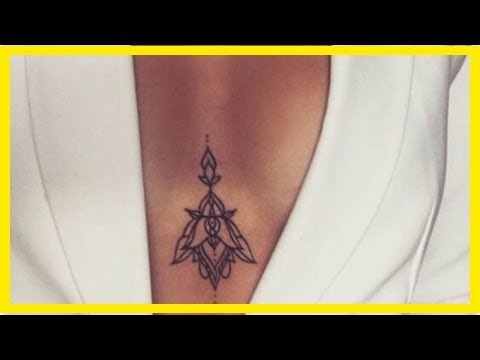 Significado del tatuaje en medio de los senos