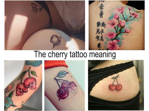 Significado del tatuaje de cerezas