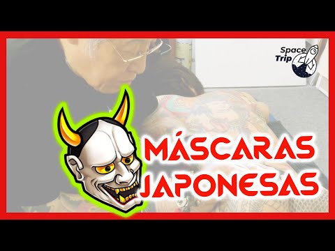 Significado del tatuaje de máscara japonesa