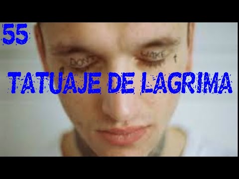 Significado del tatuaje de una lágrima cerca del ojo