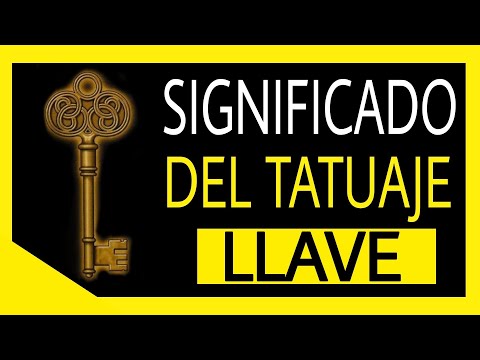 Significado del tatuaje de llave