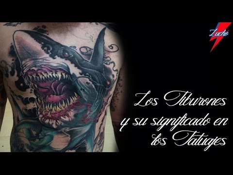 Significado del tatuaje de tiburón