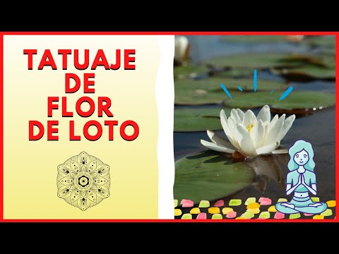 Significado del tatuaje Unalome con flor de loto y luna