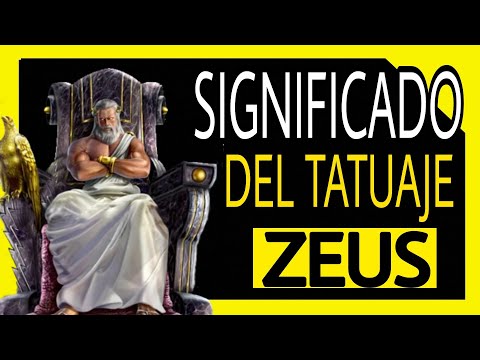 Significado del tatuaje de Zeus