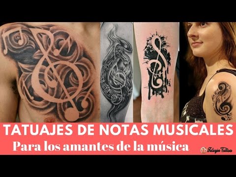 Significado del tatuaje de nota musical