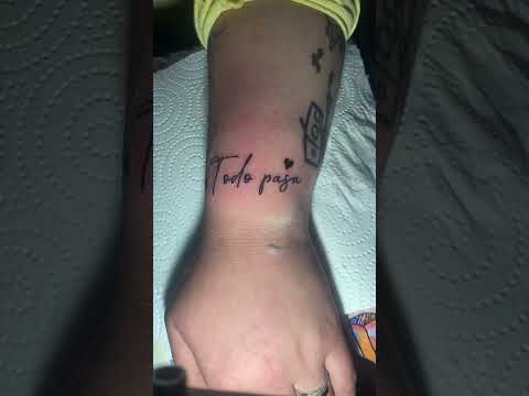 Significado del tatuaje "Todo pasa"